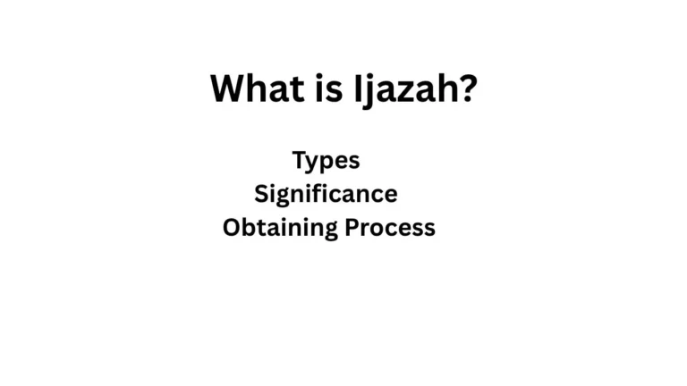 What is Ijazah